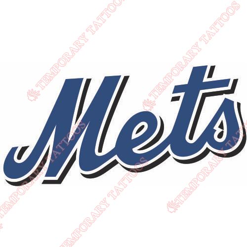 New York Mets Customize Temporary Tattoos Stickers NO.1757